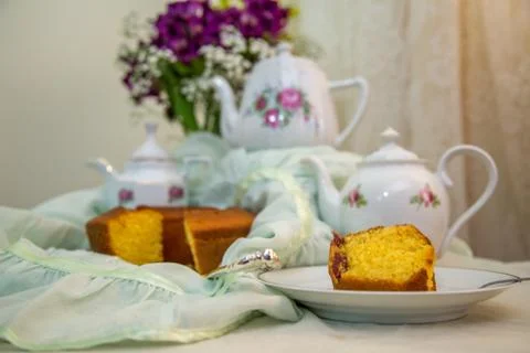 Colonial breakfast brazil Stock Photos