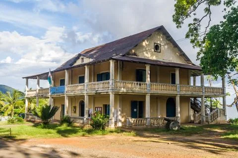 Colonial building Stock Photos