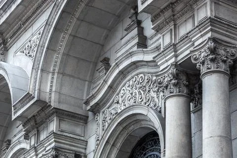 Colonial building Foto stock