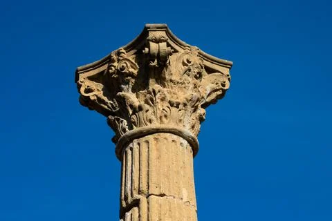 Colonial forum of Tarraco Stock Photos