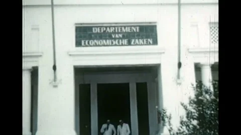 Colonial life in Java, Indonesia in the 1930s. Stock-Footage 102969902