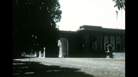Colonial life in Java, Indonesia in the 1930s. Stock-Footage 102970963