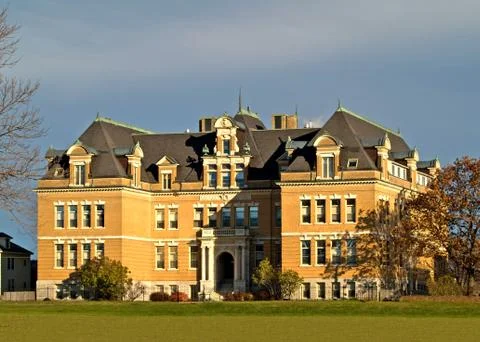 Colonial mansion Stock Photos