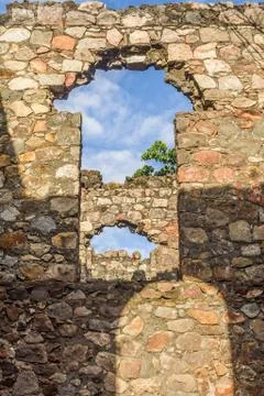 Colonial ruin Stock Photos