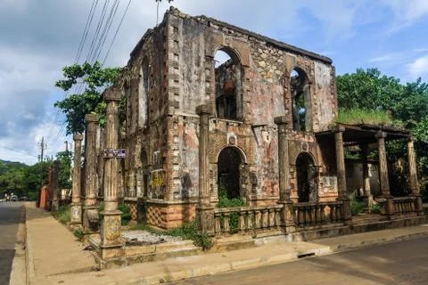 Colonial ruin Stock Photos