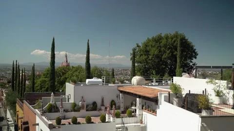 Colonial small town Stock Footage 191288171