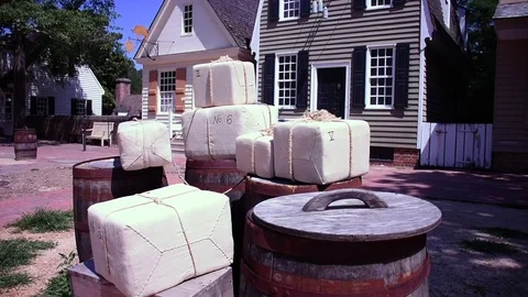 Colonial Williamsburg Stock Footage 71897461