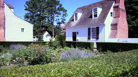 Colonial Williamsburg Stock Footage 72183581