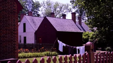 Colonial Williamsburg Stock Footage 72220394