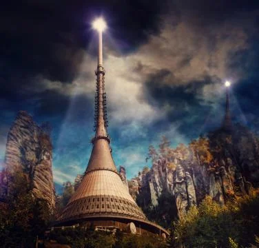 Colonization station Stock Photos