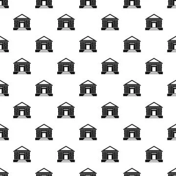 Colonnade pattern Stock Illustration