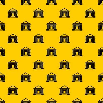 Colonnade pattern vector Stock Illustration