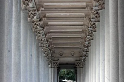 Colonnade 库存照片