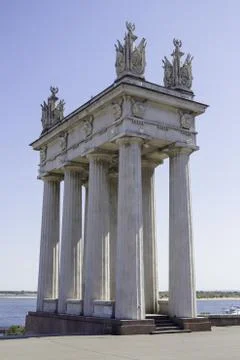 The Colonnade Foto stock