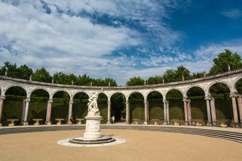 The Colonnade in Versailles Stock Photos