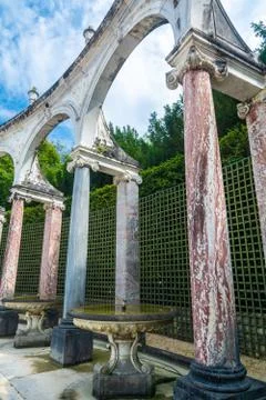 The Colonnade in Versailles Stock Photos