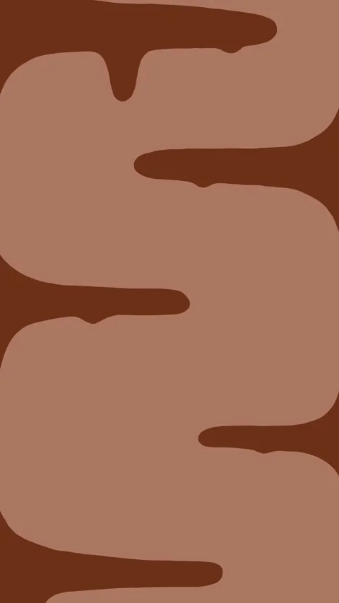 Color of 2025 year. Horizontal liquid lines, cocoa, brown water, chocolate Video stock 294723647