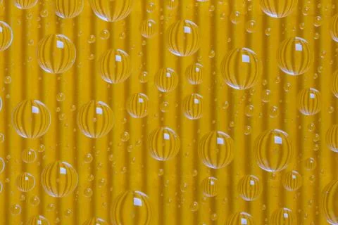 Color abstract background with drops Stock Illustration