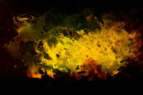 Color abstract background. Fire structure. Computer collage Stock Illustration
