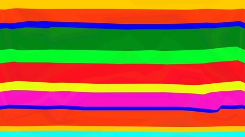 Color abstract moving pattern with yellow, black, red, blue ,green Stock-Footage 220609230