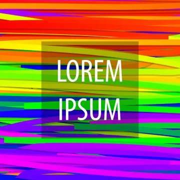 Color abstraction. Background of multi-colored stripes. Vector . Stock Illustration