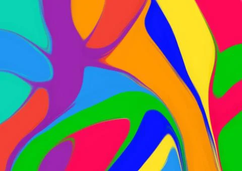 Color abstraction. Stock Illustration