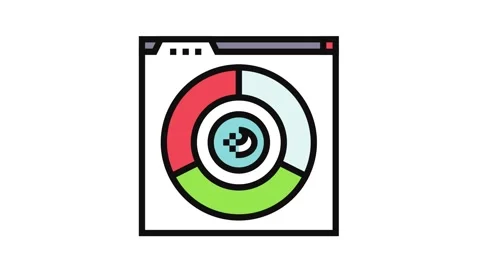 Color accessibility ux ui design color icon animation Stock Footage 326102586