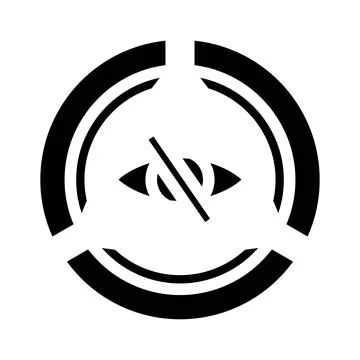 Color accessibility ux ui design glyph icon vector illustration Stock Illustration