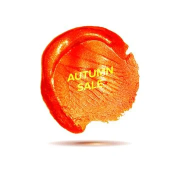 Color acrylic paint. Stock Illustration