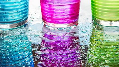 Color and gass Stock Photos