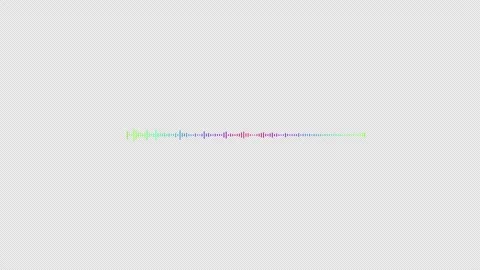 Color animation of audio visualizer . Color music equalizer audio spectrum. Stock Footage 279738447