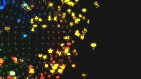 Color Apps Loop Turns Into Sphere Stock Footage 84699300