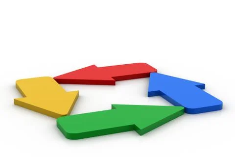 Color arrows Free Stock Illustration