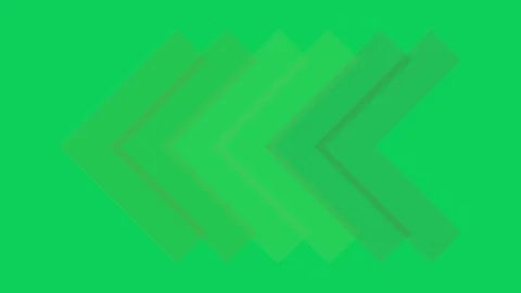 Color arrows or pointer icon loop animation. directional swipe icon on gree.. Stock Footage 293261504