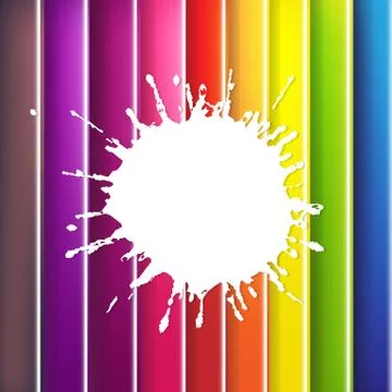 Color background with blob Stock Illustration