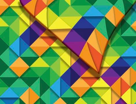 This is a color background image in a quilt pattern to be used as a graphics Stock Illustration