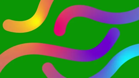 Color background line 13 green Stock Footage 340472286