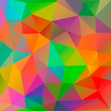 Color background from polygon Stock Illustration