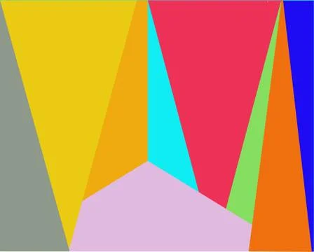 Color background from triangles and rectangles Stock Illustration