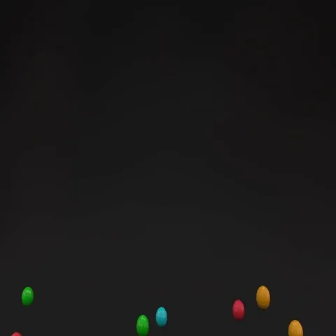 Color ball float Stock Footage 69589196