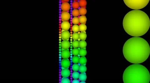 Color ball Stock Footage 12139823