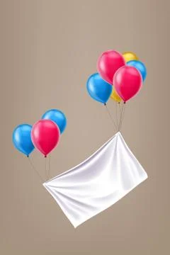 Color balloons 04 Stock Illustration
