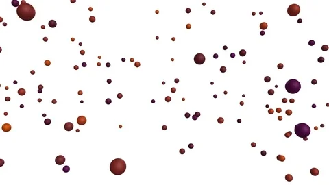 Color balls bouncing on white background 動画素材 83433977