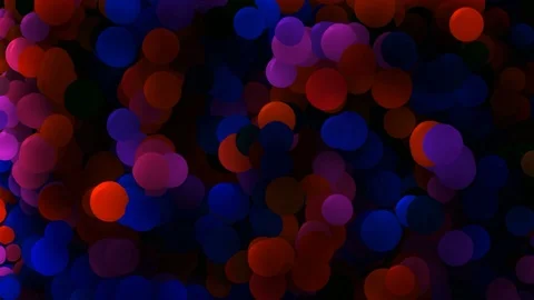 Color balls motion background Stock Footage 88986021