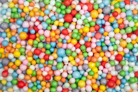 Color balls Foto stock