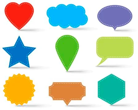 Color banner Stock Illustration