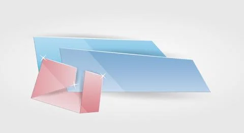 Color banner Stock Illustration