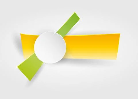 Color banner Stock Illustration
