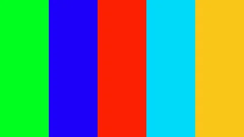 Color bar splash Stock Footage 98272993