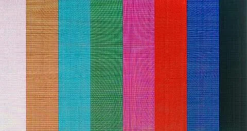 Color bars television test pattern background Stock Photos